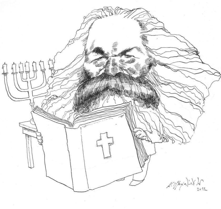 &Omicron; &Kappa;&alpha;&rho;&lambda; &Mu;&alpha;&rho;&xi; &kappa;&alpha;&iota; &eta; &Gamma;&epsilon;&rho;&mu;&alpha;&nu;ί&alpha;